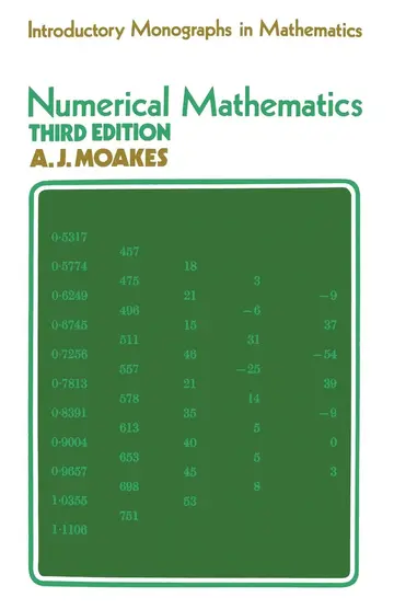 Cover of Numerical Mathematics