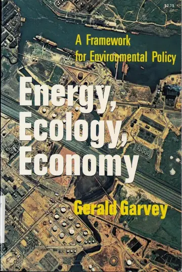 Cover of Energy, Ecology, Economy