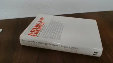 Cover of Nature and Conduct