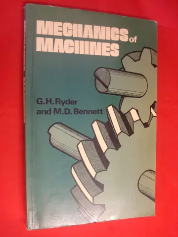 Cover of Mechanics of Machines
