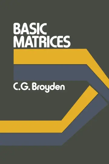 Cover of Basic Matrices