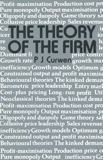 Cover of The Theory of the Firm