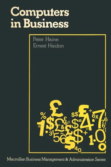 Cover of Computers in Business