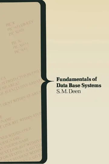 Cover of Fundamentals of Data Base Systems
