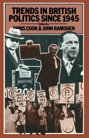 Cover of Trends in British Politics Since 1945
