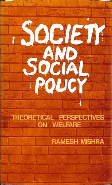 Cover of Society and Social Policy