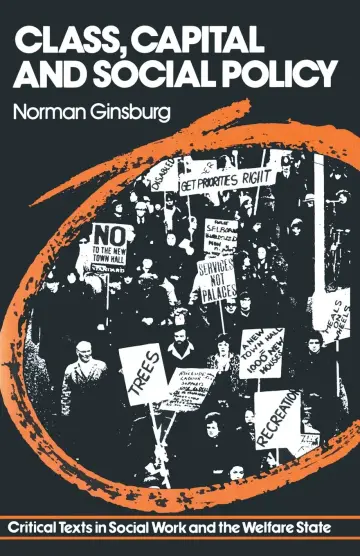 Cover of Class, Capital and Social Policy