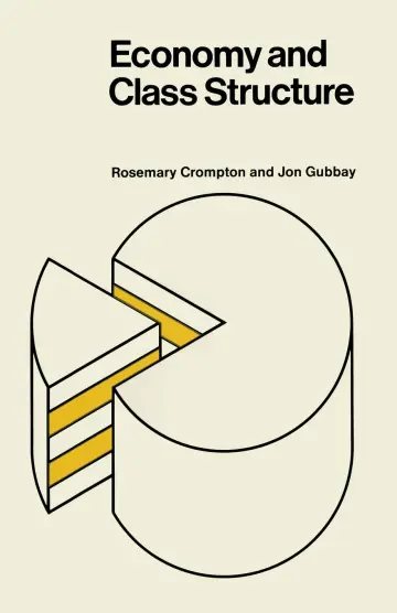 Cover of Economy and Class Structure