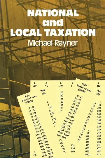 Cover of National and Local Taxation