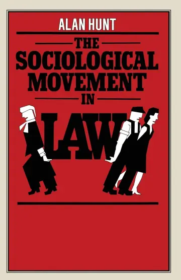 Cover of The Sociological Movement in Law