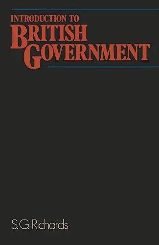 Cover of Introduction to British Government
