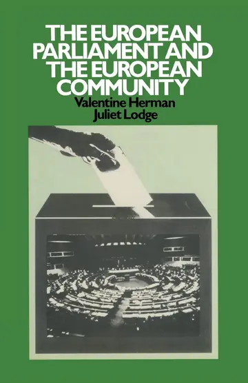 Cover of The European Parliament and the European Community