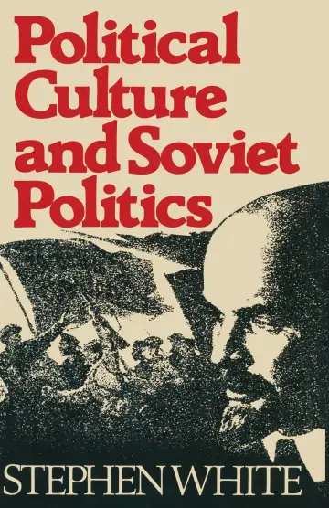 Cover of Political Culture and Soviet Politics