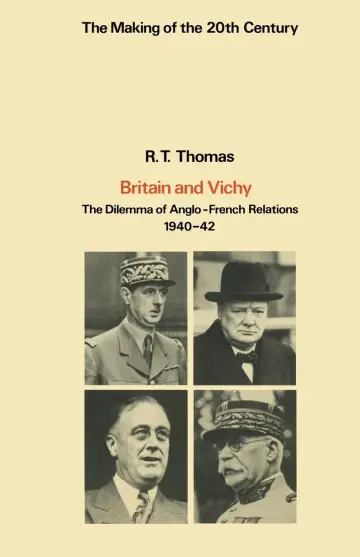 Cover of Britain and Vichy