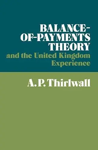 Cover of Balance of Payments Theory and the United Kingdom Experience