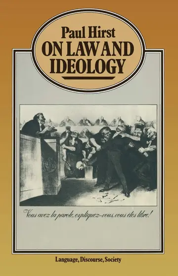 Cover of On Law and Ideology