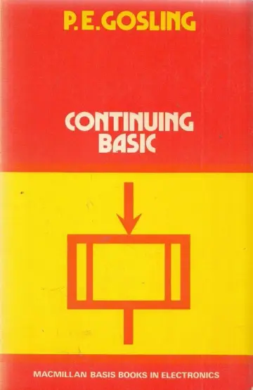 Cover of Continuing BASIC