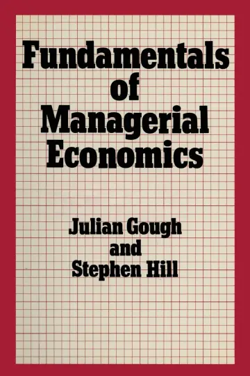 Cover of Fundamentals of Managerial Economics