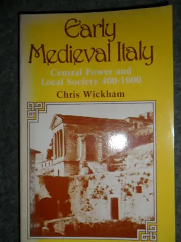 Cover of Early Mediaeval Italy
