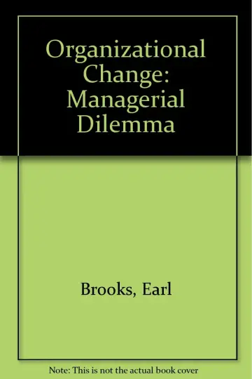 Cover of Organizational Change