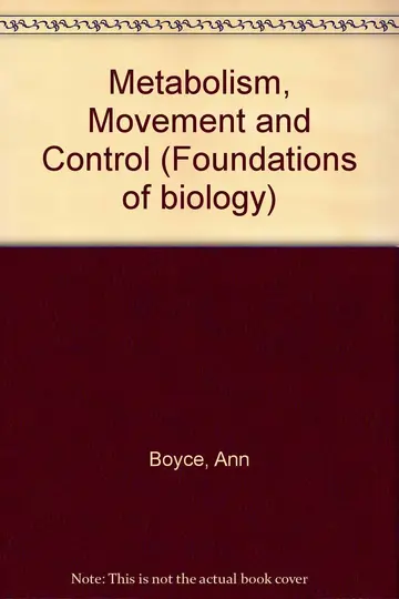 Cover of Metabolism, Movement and Control