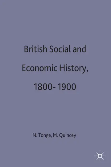 Cover of British Social and Economic History 1800–1900