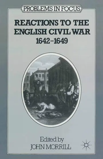 Cover of Reactions to the English Civil War 1642-1649