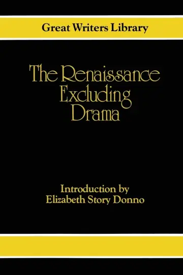 Cover of Renaissance - Excluding Drama