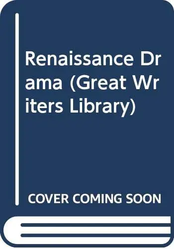 Cover of Renaissance Drama