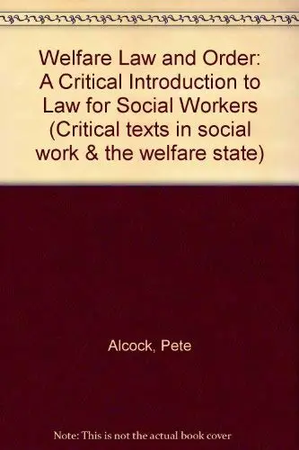Cover of Welfare Law and Order