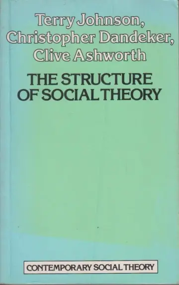 Cover of The Structure of Social Theory