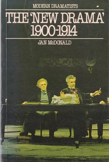 Cover of The New Drama, 1900-14