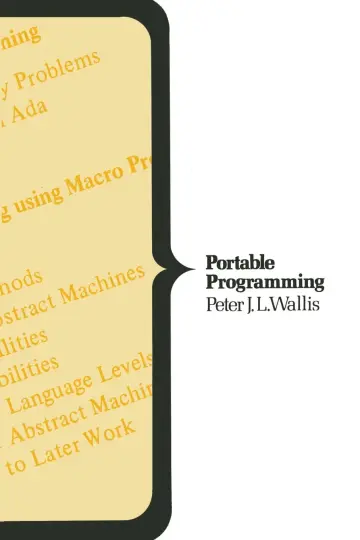 Cover of Portable Programming