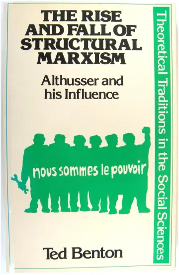 Cover of The Rise and Fall of Structural Marxism