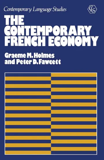 Cover of The Contemporary French Economy