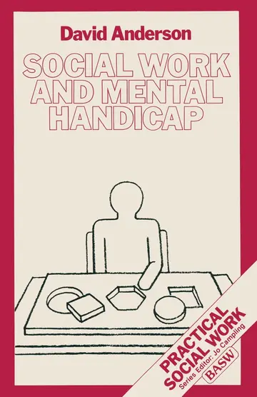 Cover of Social Work and Mental Handicap