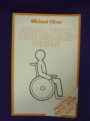 Cover of Social Work with Disabled People (British Association of Social Workers (BASW) Practical Social Work)