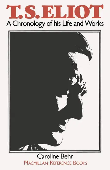 Cover of T. S. Eliot
