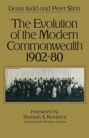 Cover of The Evolution of the Modern Commonwealth, 1902-80