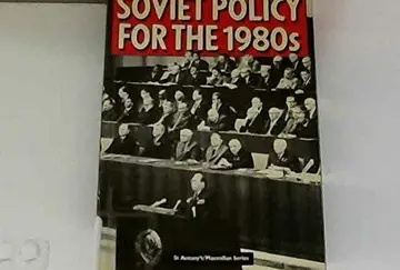 Cover of Soviet Policy for the 1980s