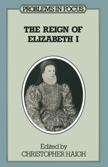 Cover of The Reign of Elizabeth I