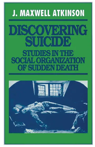 Cover of Discovering Suicide