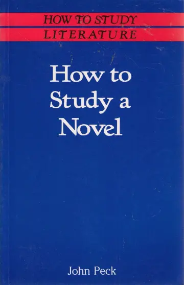 Cover of How to Study a Novel