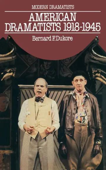 Cover of American Dramatists, 1918-45