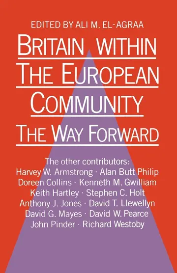 Cover of Britain within the European Community