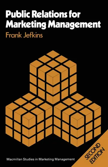 Cover of Public Relations for Marketing Management