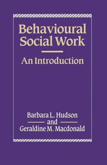 Cover of Behavioural Social Work