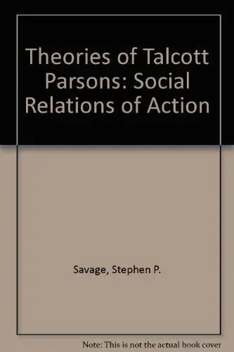 Cover of Theories of Talcott Parsons