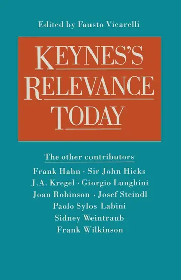 Cover of Keynes' Relevance Today