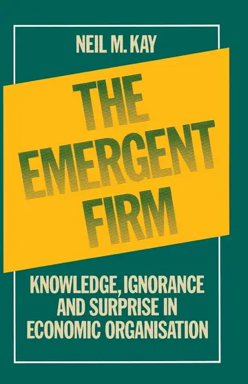Cover of The Emergent Firm